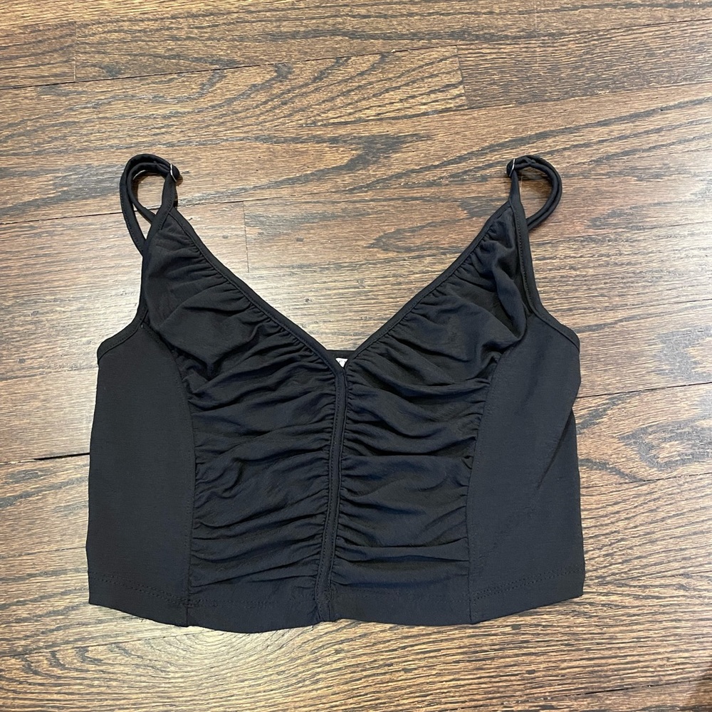 Urban Outfitters Black Crop Top